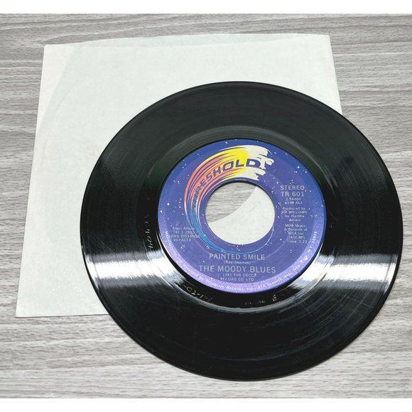 Moody Blues Gemini Dream / Painted Smile 45 Rock Record 1981 Threshold VG/VG+ - Picture 3 of 4
